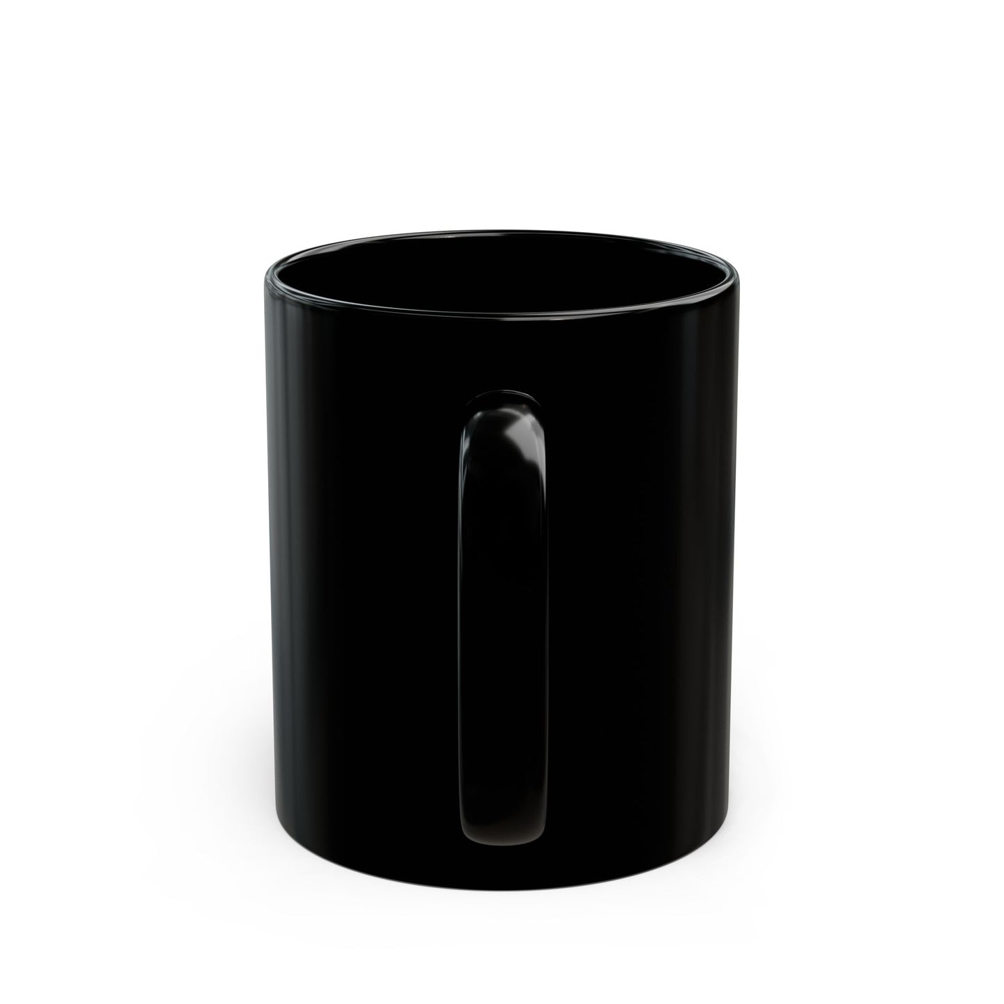 RCSQ Records™ Mug – “Rhythm & Chords, Stories & Questions” (11 oz., Black)